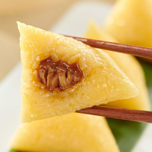 五芳斋 中华老字号 啊呜一口粽 迷你小粽子 50克*4*4袋真空原汤五芳小