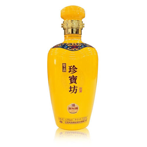双沟白酒 双沟 珍宝坊 封坛酒 16 53%vol 浓香型白酒 500ml 单瓶装