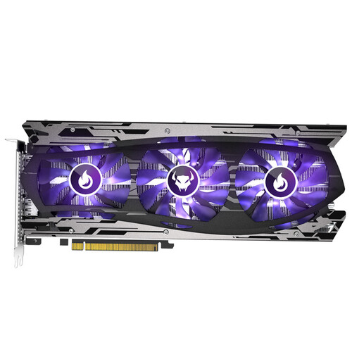 盈通(yeston)显卡 yeston 盈通 rx 6700 xt 12gd6 六道兵甲 显卡 12gb