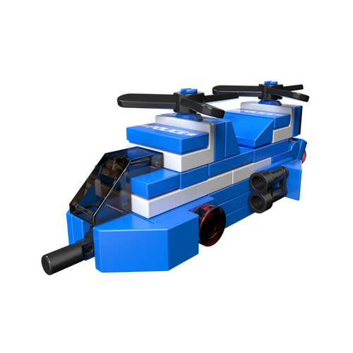 开益积木 开益 积木拼搭 儿童玩具方头仔系列 男女孩生日礼物 特警双