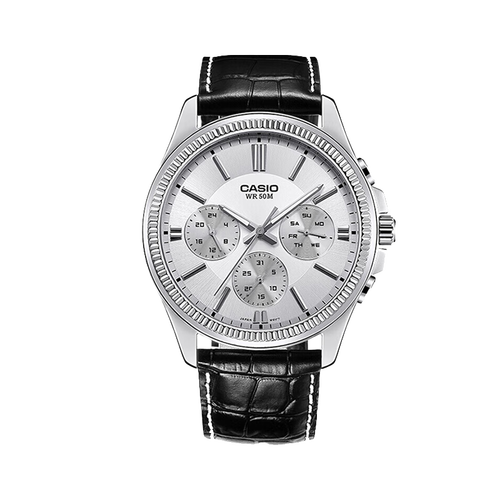 casio 卡西欧 analogue指针系列 42毫米石英腕表 mtp-1375l-7avdf多少