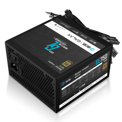 影驰电源 galaxy 影驰 电竞大师gl750 金牌atx电脑电源 750w多少钱-聚