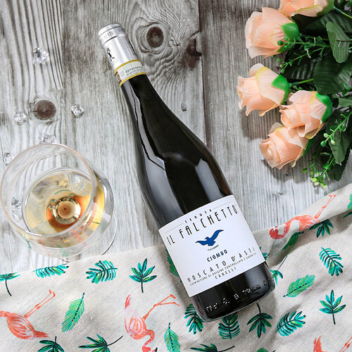 法尔凯特小鹰葡萄酒 falcate 法尔凯特 小鹰起泡酒女士莫斯卡托意大利