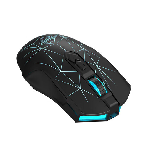 黑爵ajazzaj52三模鼠标有线24g蓝牙连接吃鸡鼠标游戏电竞电脑笔记本可