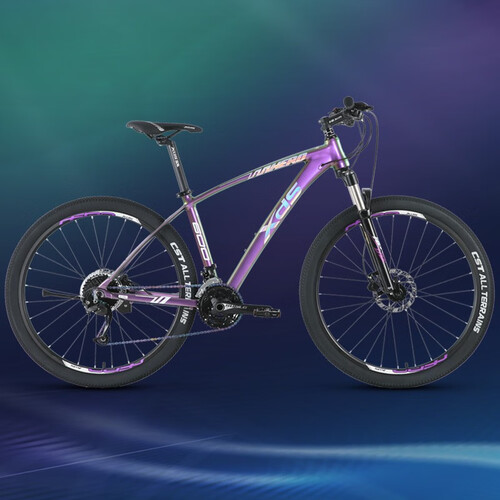 喜德盛xds2022新款山地自行车英雄600油刹运动健身27速线控前叉变速车