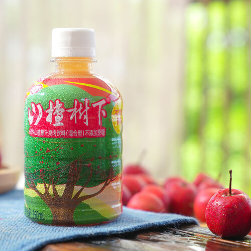 冠芳饮料 guanfang 冠芳 山楂树下山楂果汁果肉饮料不添加蔗糖350ml*