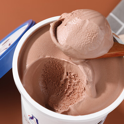 八喜 冰淇淋 巧克力口味 550g*1桶 59元(多买优惠)-聚超值