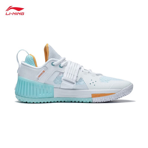 李宁狂怒丨篮球鞋男鞋新款减震冰爽专业竞技运动鞋篮球外场鞋标准白