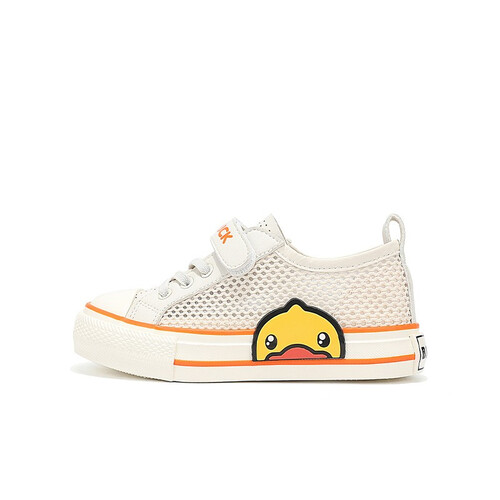 bduck小黄鸭童鞋儿童休闲鞋夏季新款单网透气板鞋男女童时尚运动鞋潮