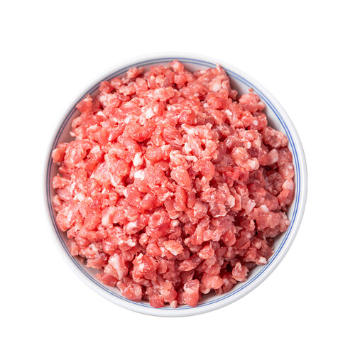 龙大肉食 猪肉馅500g*2袋 出口日本级 约70%瘦肉馅 包子饺子馅料 猪肉