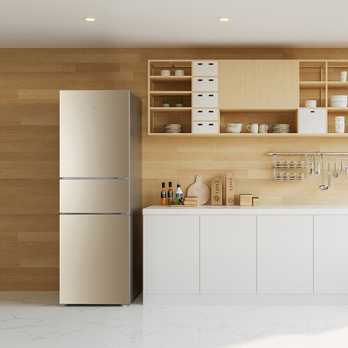 海尔(haier)冰箱 haier 海尔 金厨系列 bcd-216wmpt 风冷三门冰箱 216