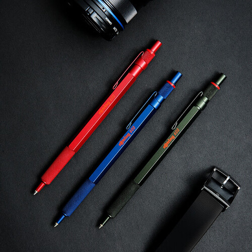 红环(rotring)笔类 plus会员:rotring 红环 600系列 按动式圆珠笔