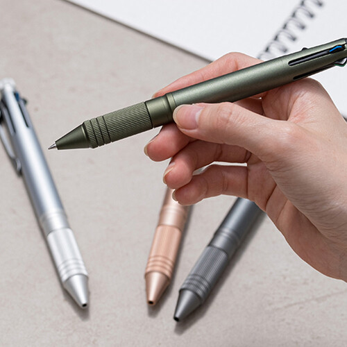 uni笔类 uni 三菱铅笔 msxe5-2000a-05 按动式圆珠笔 深灰色 0.