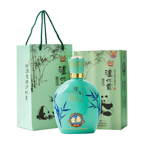 泸州老窖【品鉴产品】浓香型白酒 52度泸州贡盛事共享 500ml 108元-聚
