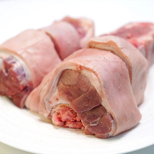 1234567精气神 国产山黑猪猪肘块800g 冷冻猪肘子  黑猪肉生鲜69.