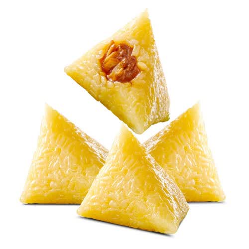 五芳斋 中华老字号 啊呜一口粽 迷你小粽子 50克*4*4袋真空原汤五芳小