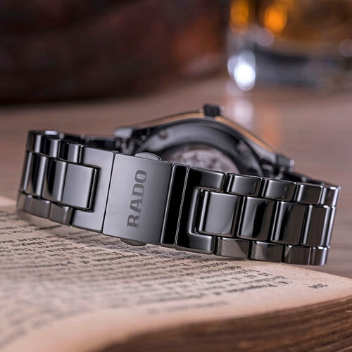 雷达rado瑞士手表皓星系列商务休闲男士自动机械手表生日礼物r3