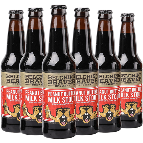 打嗝海狸啤酒 belching beaver 打嗝海狸 花生酱牛奶世涛 16.