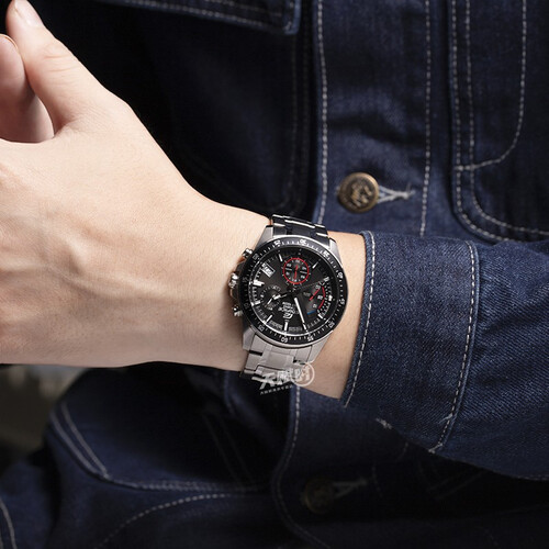 casio 卡西欧 edifice艾迪斐斯系列 男士石英腕表 efv-540d-1a多少钱