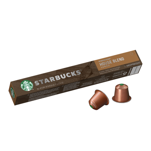 星巴克starbucksnespresso胶囊咖啡特选综合美式大杯瑞士进口10粒装