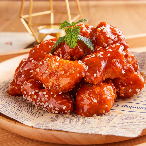 必品阁(bibigo)肉制品 bibigo 必品阁 韩式炸鸡 经典甜辣味 200g多少