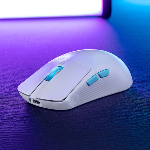 4g speednova 蓝牙多模无线鼠标 36000dpi rgb 月耀白多少钱-聚超值