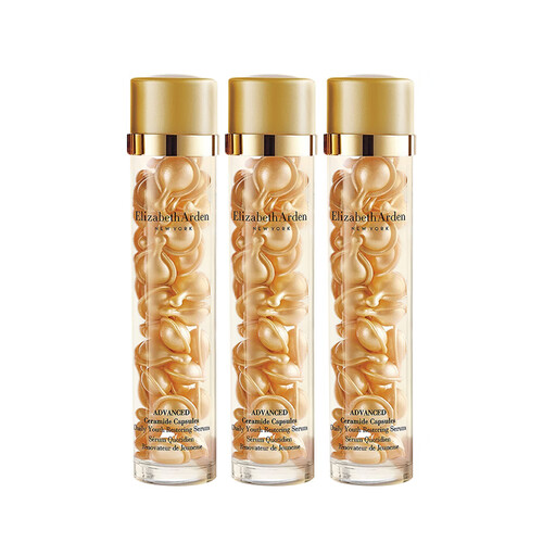 elizabeth arden雅顿金胶粉胶精华 时空焕活面部胶囊精华 紧致修护