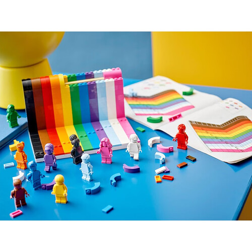 乐高(lego)40516 彩虹人仔 积木拼搭玩具方头仔系列 239元-聚超值
