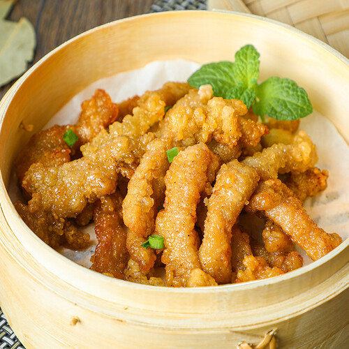 cp正大食品椒麻小酥肉400g冷冻猪肉酥火锅酥肉油炸食品