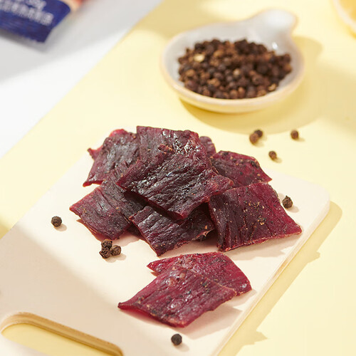 荷美尔(hormel)轻享薄切牛肉干35g*10包 草饲牛肉干熟食肉脯办公室