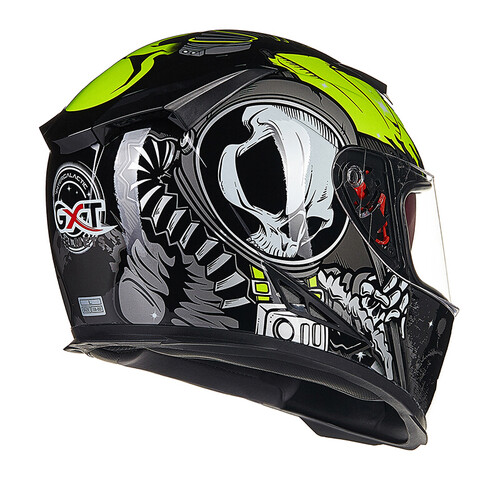 gxt防雾电动摩托车头盔全覆盖双镜片全盔男女通用透气舒适安全帽四季