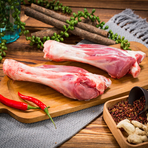 阿牧特内蒙古羔羊小腿15kg原切冷冻羊前腱子清真烧烤食材羊肉生鲜