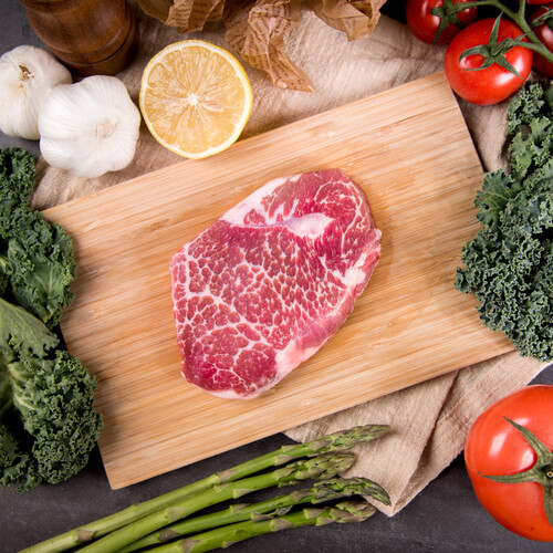 thomasfarms澳洲谷饲原切安格斯嫩肩牛排650g袋57片生鲜牛肉健身