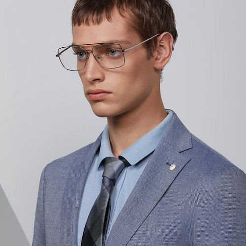 蓝豹(lampo)西服 20点开始:lampo 蓝豹 男士春季款平驳领修身西装 ma1