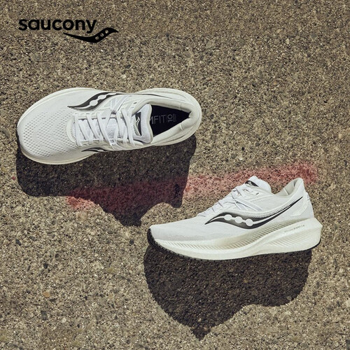 saucony索康尼胜利20跑鞋男专业强缓震慢跑步鞋运动鞋子大体重triumph