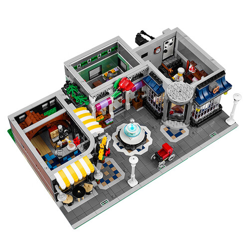 乐高lego10255城市中心集会广场积木玩具创意百变高手系列