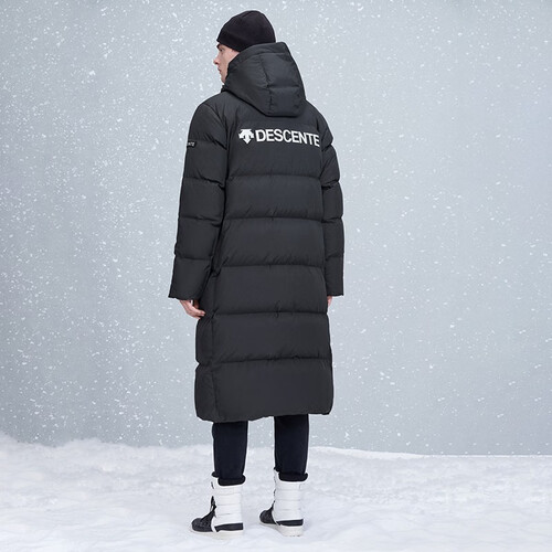 迪桑特(descente) 运动羽绒服 首尔版男女长款羽绒服冬季 d2491sdj89c