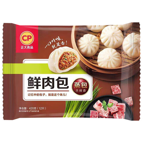正大面点 cp 正大食品 正大 包子 速冻早餐 包子面点 中式早餐 鲜肉包