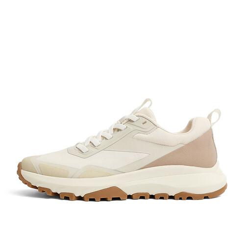 森达潮流运动鞋男2023夏季新款商场同款户外跑步休闲鞋1hc01bm3米色41