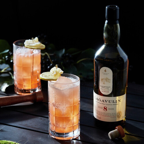 乐加维林威士忌 lagavulin 乐加维林 8年 苏格兰 单一麦芽威士忌 48%