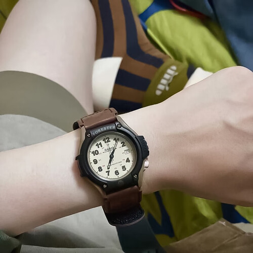 卡西欧casio手表forester经典复古森林人网红同款男女表送礼推荐ft