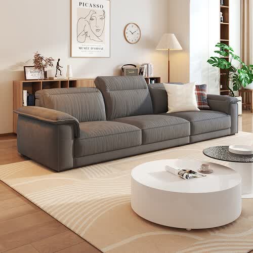 雅居轩布艺沙发 新款北欧意式极简小户型客厅多功能直