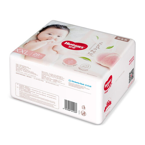 好奇(huggies)婴童纸尿裤 huggies 好奇 铂金装系列 纸尿裤 xxl28片