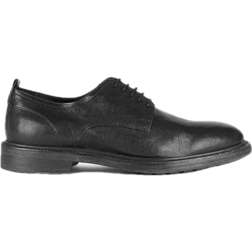 geox杰欧适早春男鞋经典英伦时尚百搭商务圆头皮鞋u26f7d黑色c999940