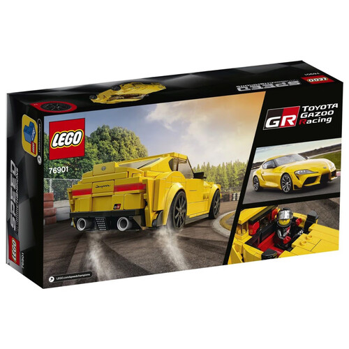 lego乐高积木speed超级赛车系列76901丰田toyotagr赛车男孩女孩玩具