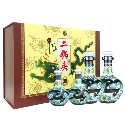 牛栏山白酒 niulanshan 牛栏山 珍品(30)二锅头 青龙 清香型 白酒