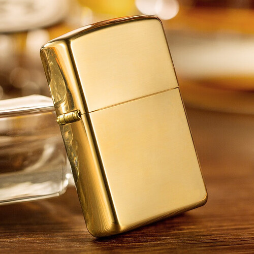 之宝zippo金机打火机195075打火机zippo防风火机
