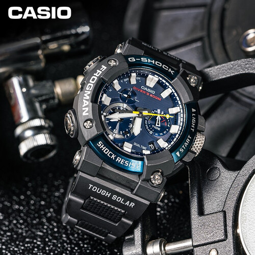 卡西欧(casio)g-shock gwf-a1000 frogman系列防水手表防震防磁男表