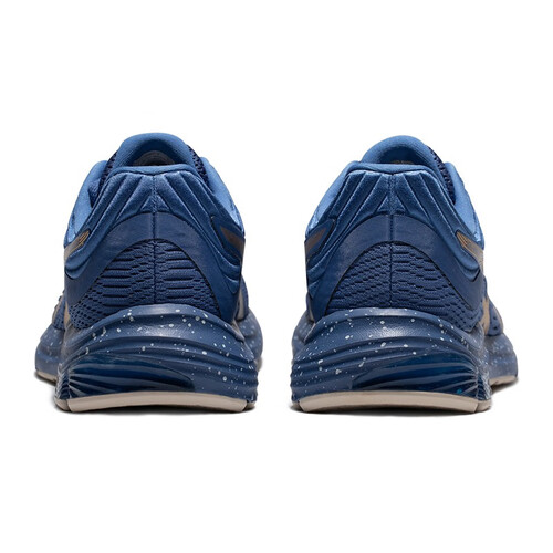 亚瑟士asics男鞋跑鞋缓冲运动鞋耐磨透气跑步鞋gelpulse11蓝色金色425