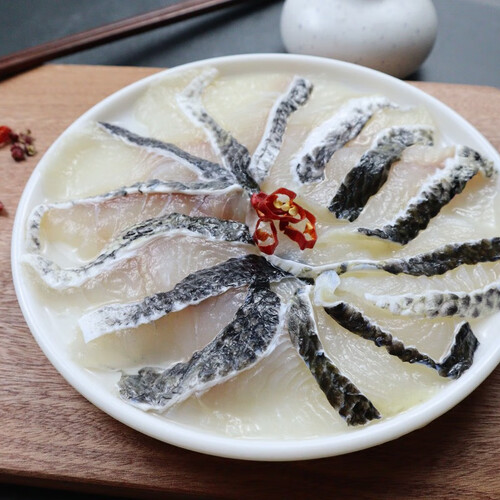 瀚通鱼类 瀚通 去骨去刺黑鱼片 250g/袋多少钱-聚超值